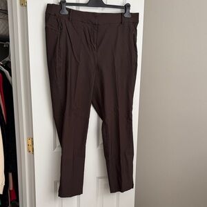 Lane Bryant Dark Brown Trousers